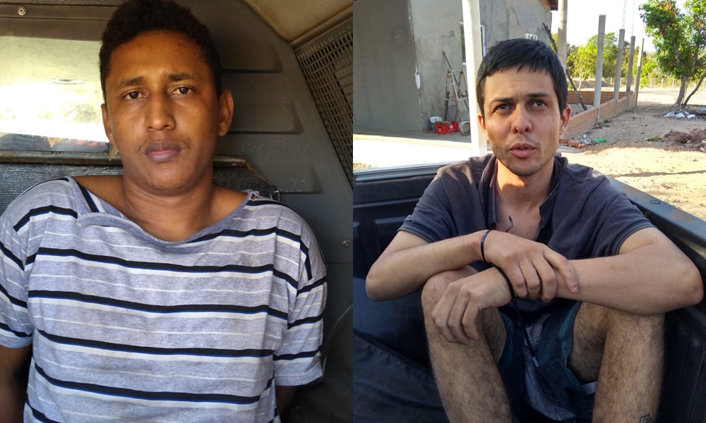 Suspeitos foram presos pela PM em Timon