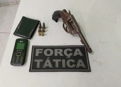 Arma usada pelos acusados