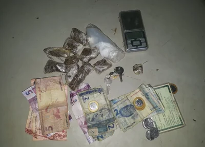 Objetos encontrados com o menor