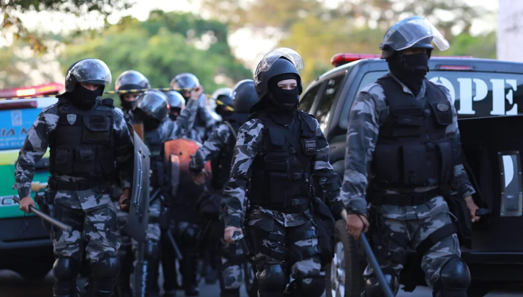 Policiais militares do BOPE