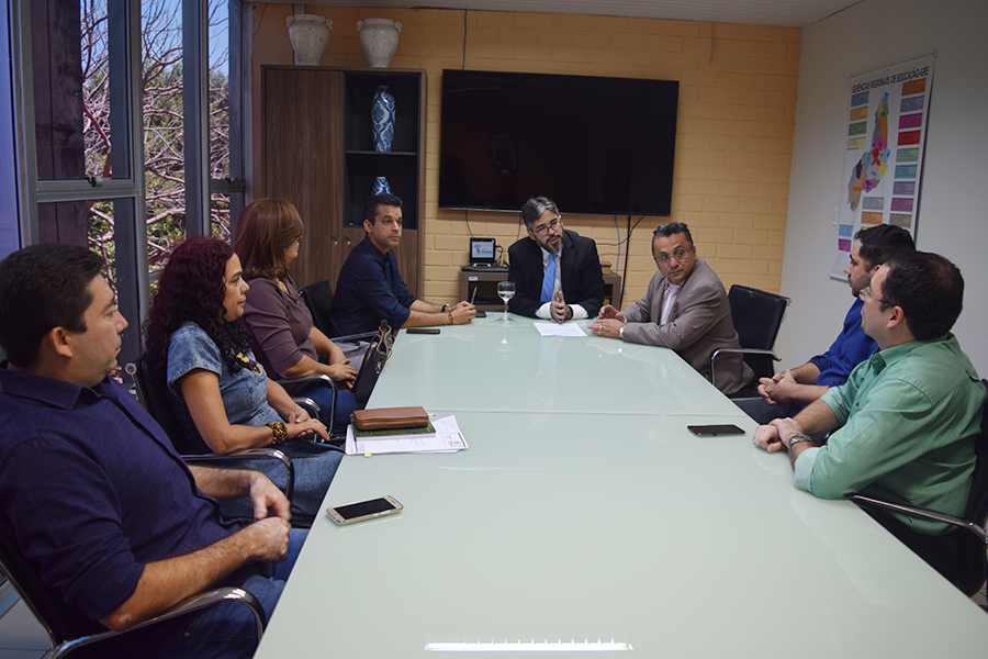 Reunião entre Setut e Seduc