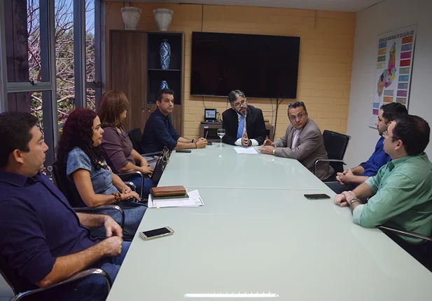 Reunião entre Setut e Seduc