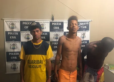 Três homens são presos por furta a antiga delegacia de Picos