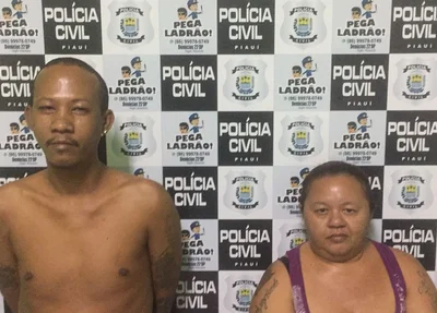 Casal foi preso no Parque Brasil