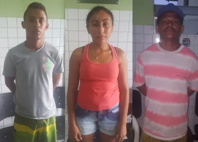 Jair de Sousa Silva, Camila Machado dos Santos e Francisco Fernando Sousa Santos.