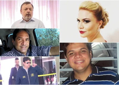 Presos na Operação Natureza 