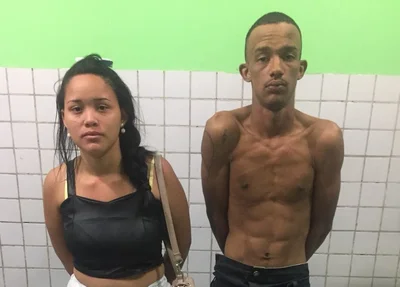Casal encontrado com veículo roubado