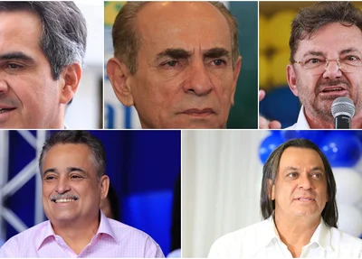 Ciro Nogueira, Marcelo Castro, Wilson Martins, Robert Rios e Frank Aguiar