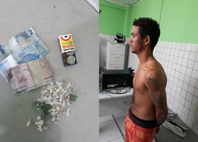 Homem é preso por tráfico de drogas em Teresina