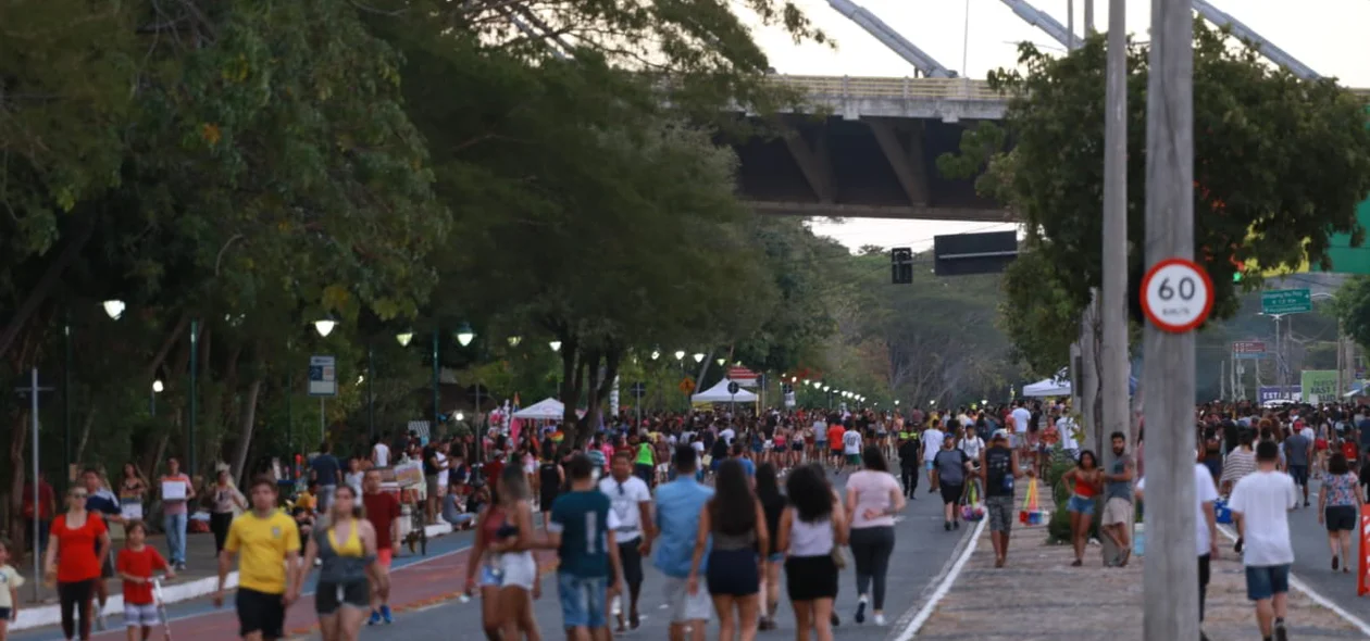 Público acompanha a Parada da Diversidade 2018