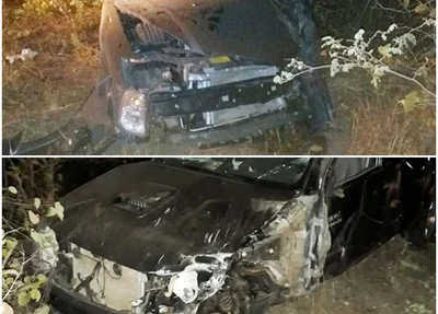 Veículos envolvidos no acidente