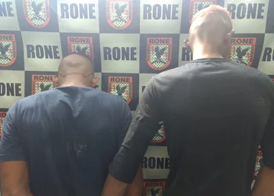 Douglas e Marcos Vinicius foram presos