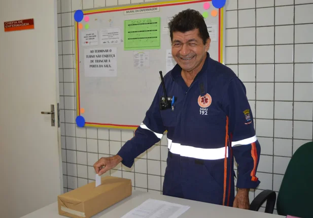 Funcionário do SAMU