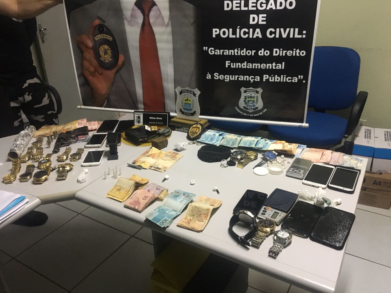 Objetos apreendidos