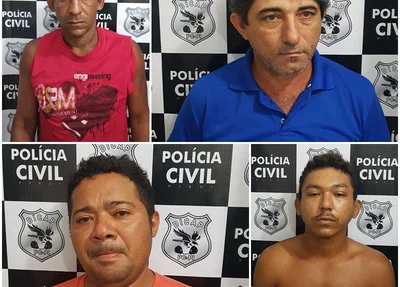 Presos durante a Operação Piauí Seguro