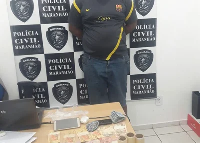Tiago Gordão preso com drogas