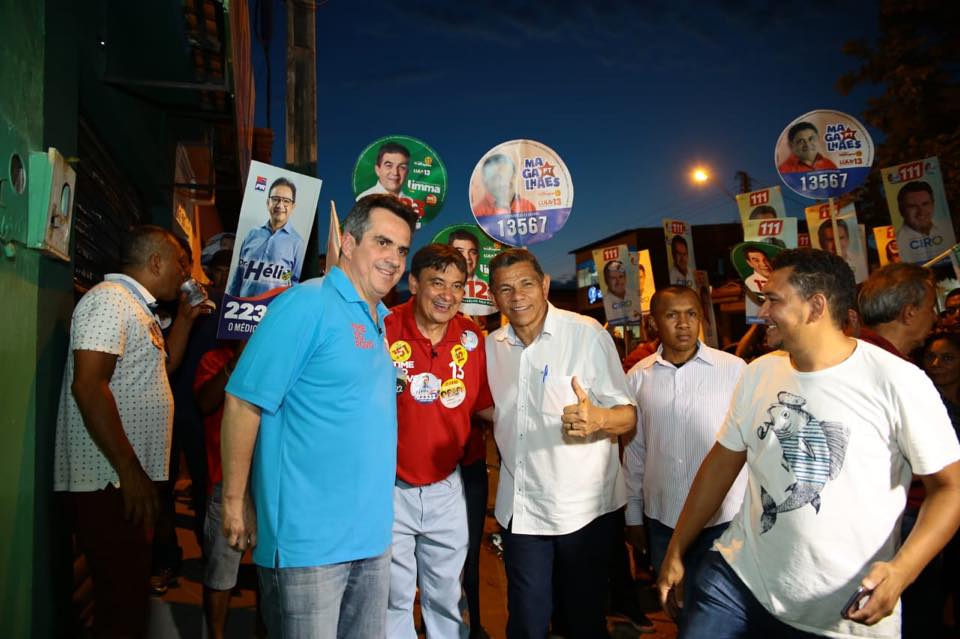 Ciro Nogueira, Wellingotn Dias e João de Deus