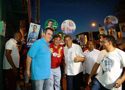 Ciro Nogueira, Wellingotn Dias e João de Deus