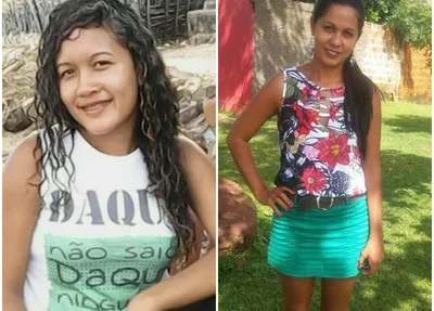 Maria das Neves dos Santos Araújo e Maria das Graças dos Santos de Araújo Calisto