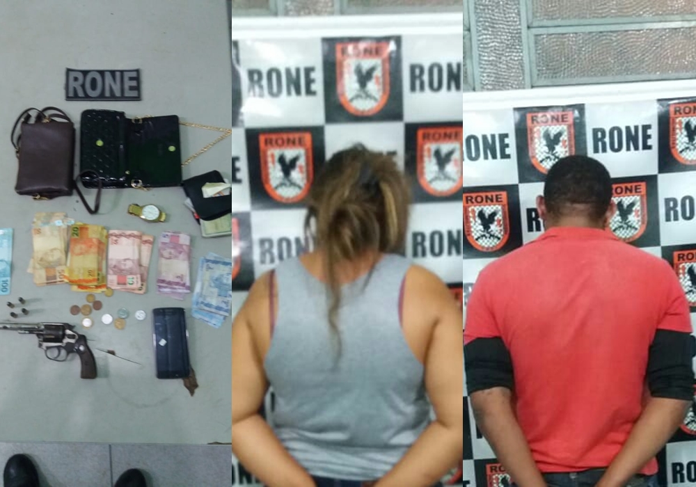 Casal é preso por assaltar restaurante na zona norte de Teresina