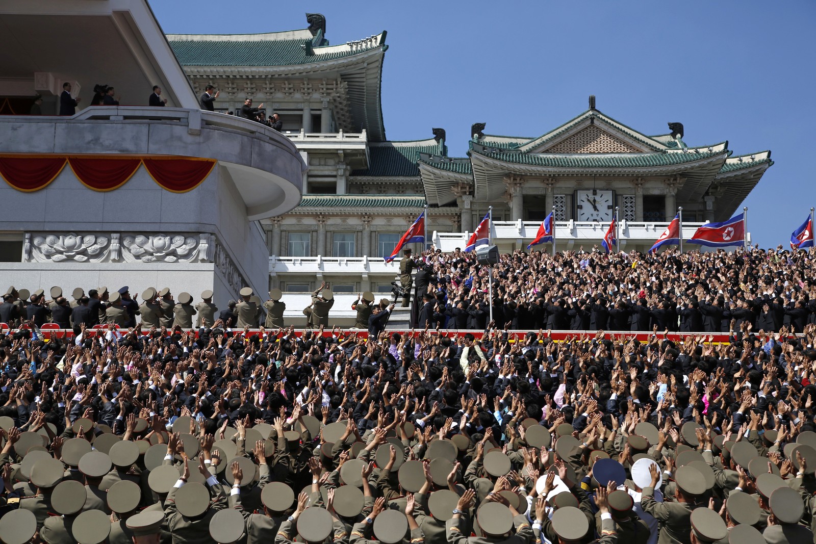 Comemoração dos 70 anos da Coreia do Norte