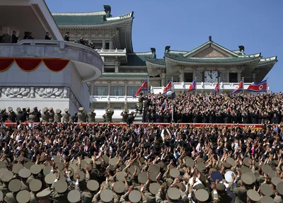 Comemoração dos 70 anos da Coreia do Norte