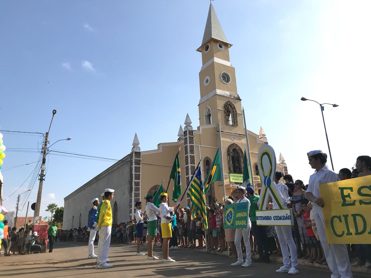 Desfile de 7 de setembro em Esperantina