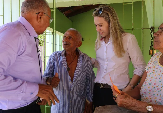 Dr Pessoa em visita no Norte do Piauí