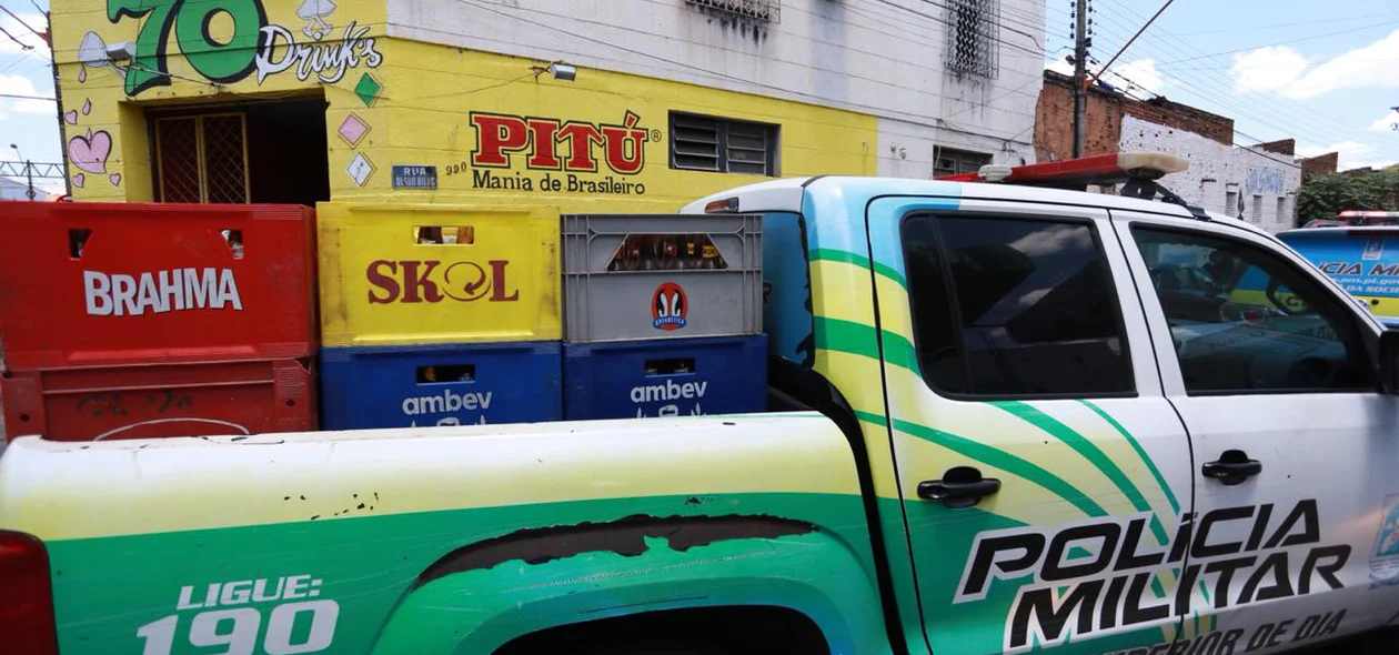 Policia Militar participou da operação 