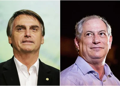 Jair Bolsonaro e Ciro Gomes