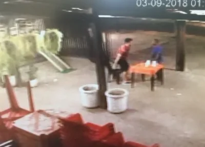Câmera flagra assassinato de Flanelinha em Teresina
