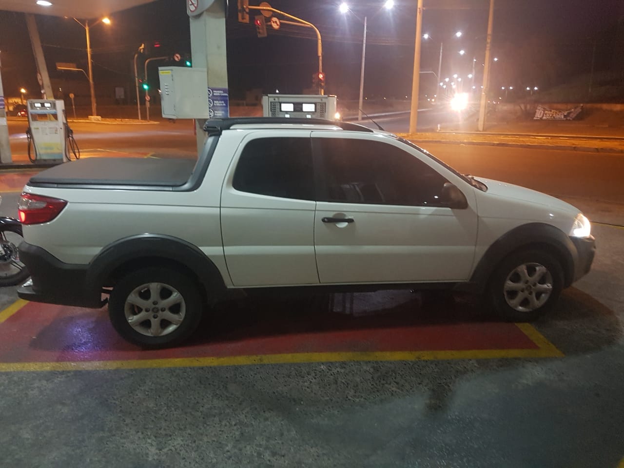 Carro apreendido pela polícia