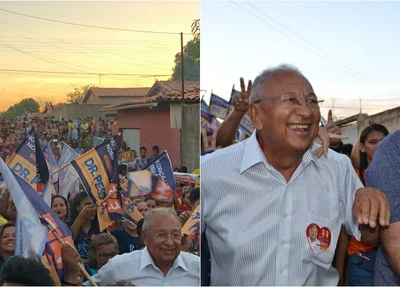 Jeová Alencar reúne centenas de pessoas em caminhada de Dr. Pessoa 