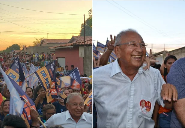 Jeová Alencar reúne centenas de pessoas em caminhada de Dr. Pessoa 