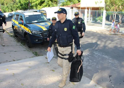 Polícia Rodoviária Federal cumpriu mandados na secretaria de Desenvolvimento Rural