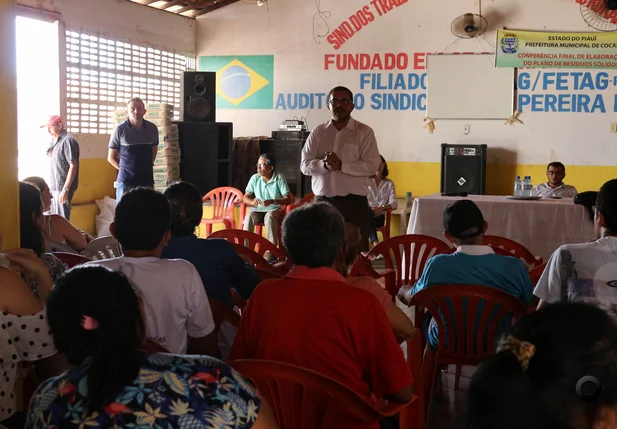 Conferência Final do Plano Municipal de Resíduos Sólidos em Picos