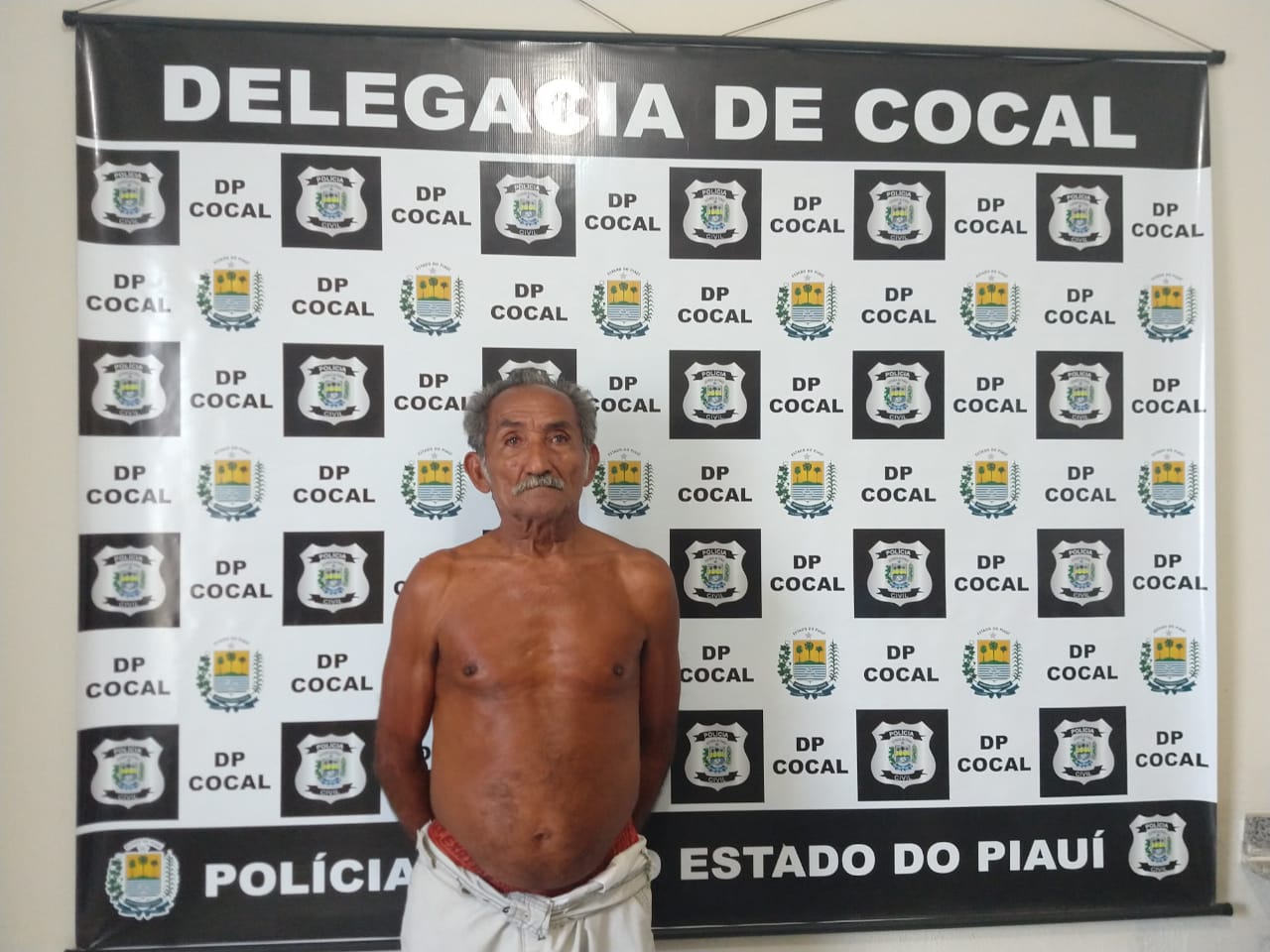 Idoso de 82 anos é preso após estuprar duas bisnestas em Cocal