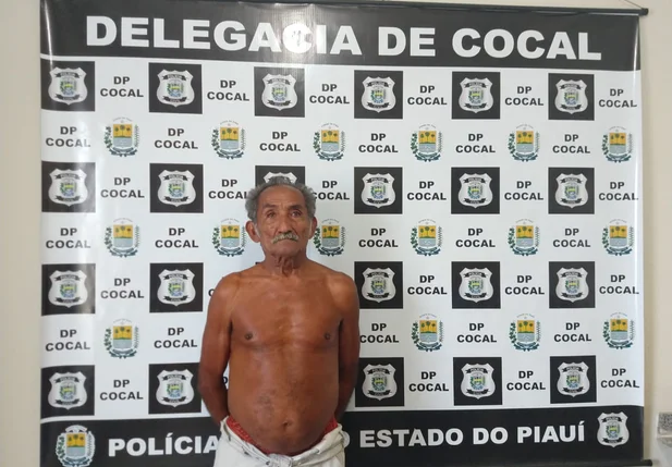 Idoso de 82 anos é preso após estuprar duas bisnestas em Cocal