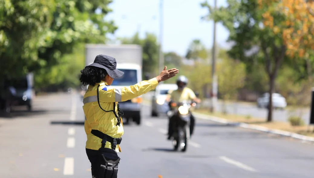O protesto ocorreu na manhã desta sexta-feira