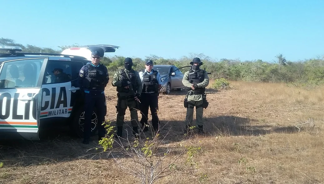 Guarnições envolvidas na ocorrência