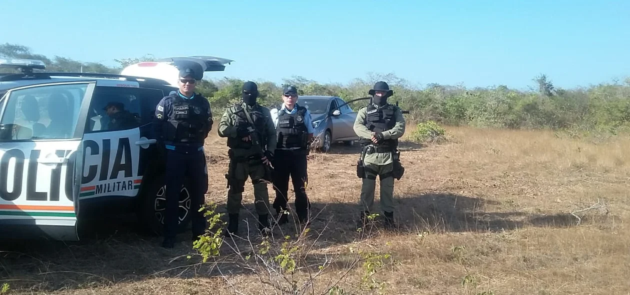 Guarnições envolvidas na ocorrência