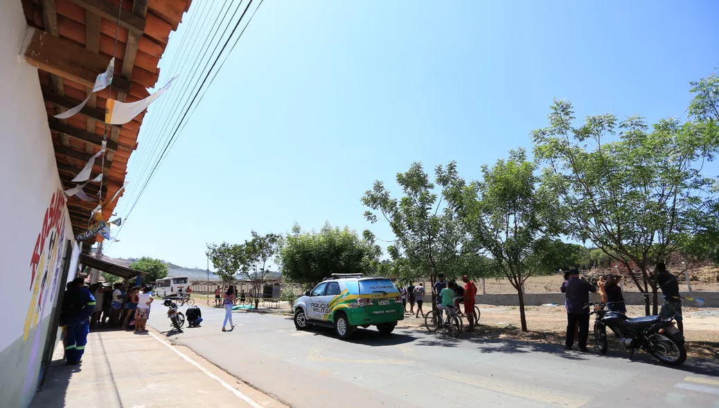 Local onde aconteceu o crime na zona sudeste 