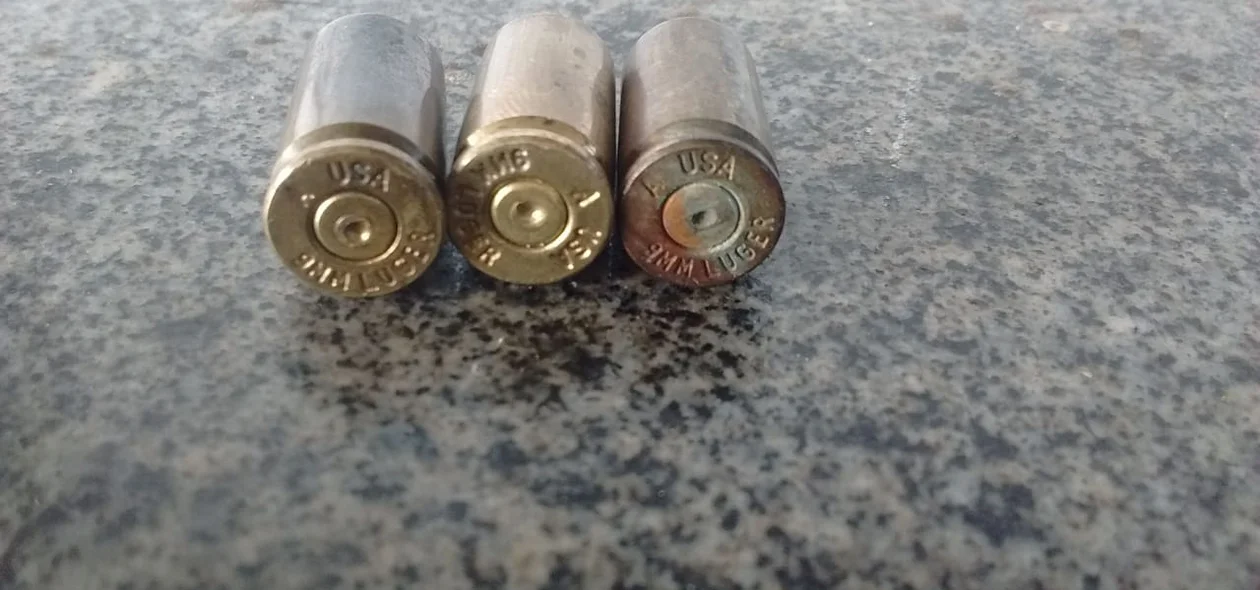 Munições deflagradas