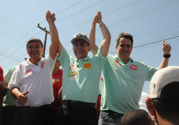 Wellington Dias, Marcelo Castro e Ciro Nogueira 