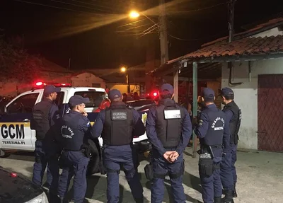 Equipe da Guarda Municipal de Teresina