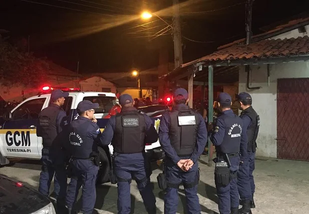 Equipe da Guarda Municipal de Teresina