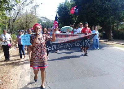 Maria Lúcia líder do movimento 
