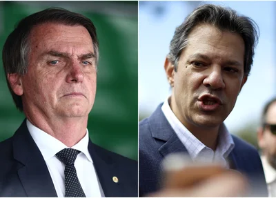 Bolsonaro e Haddad