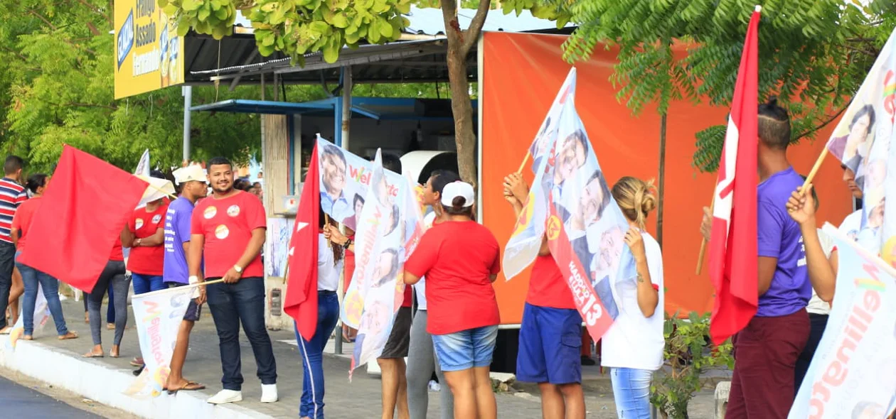 Caminhada do PT no Promorar