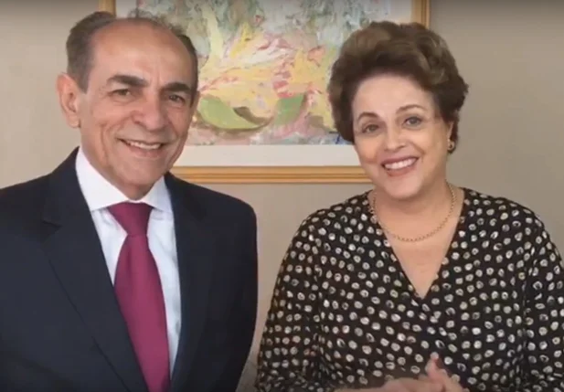 Marcelo Castro e Dilma Rousseff 